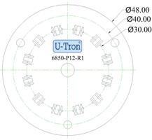 6850 P12 R1 Pcb Board  12 Xpe  Chips Web W